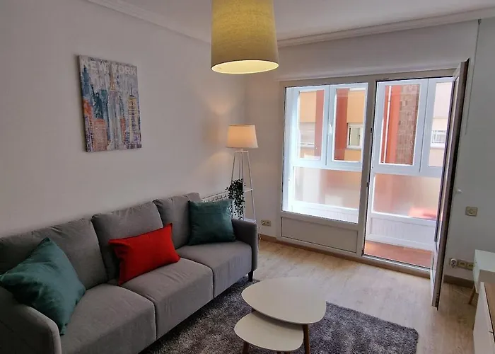 La Arena Playa San Lorenzo - Wifi - 6 Pax - 3 Hab - Vut-5275-as Apartment *